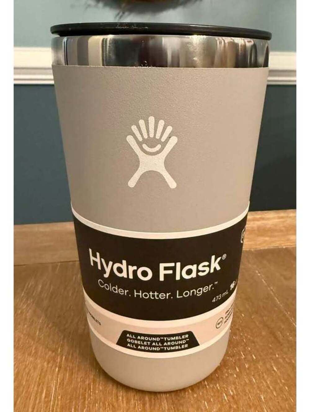 Brand New Hydro Flask 16 oz All Around Tumbler – Gray